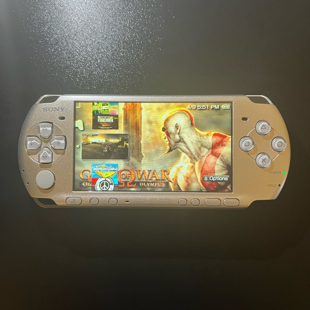 Sony Handheld PSP Console - Metallic Silver